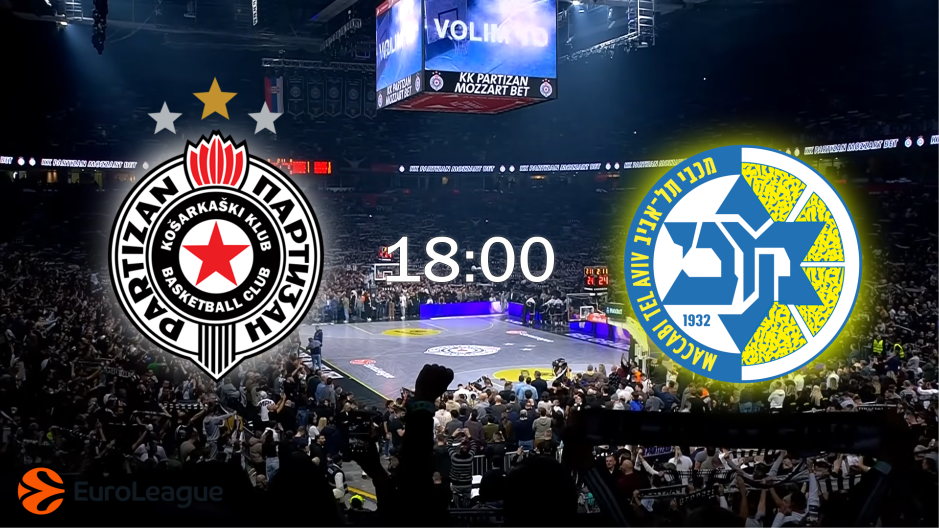 Partizan protiv Makabija: "Crno-belima" pobjeda je imperativ